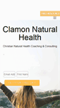 Mobile Screenshot of clamonnaturalhealth.com